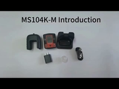 MS104K-M 4 In 1 Portable Gas Analyzer O2 H2S CO Gas Combustible/LEL Multi Gas Detector